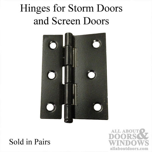 Storm Door Hinges 3 Inch 2 Pack