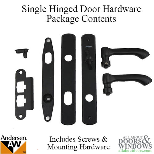 Andersen Albany Door Handle For Andersen Frenchwood Doors Active Door Handle Black - Andersen Albany Door Handle For Andersen Frenchwood Doors Active Door Handle Black