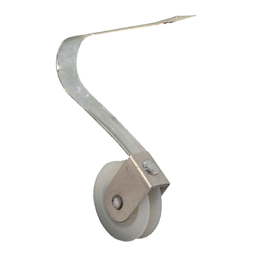 V Spring Tension Roller Assembly with 1 Inch Nylon Wheel for Sliding Screen Door