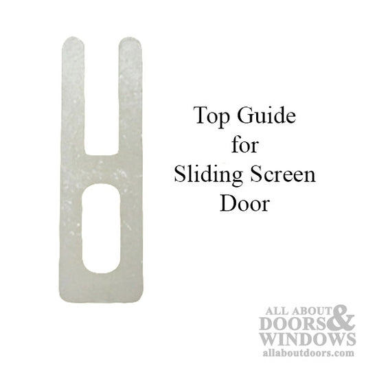 Top Guide for Sliding Screen Door