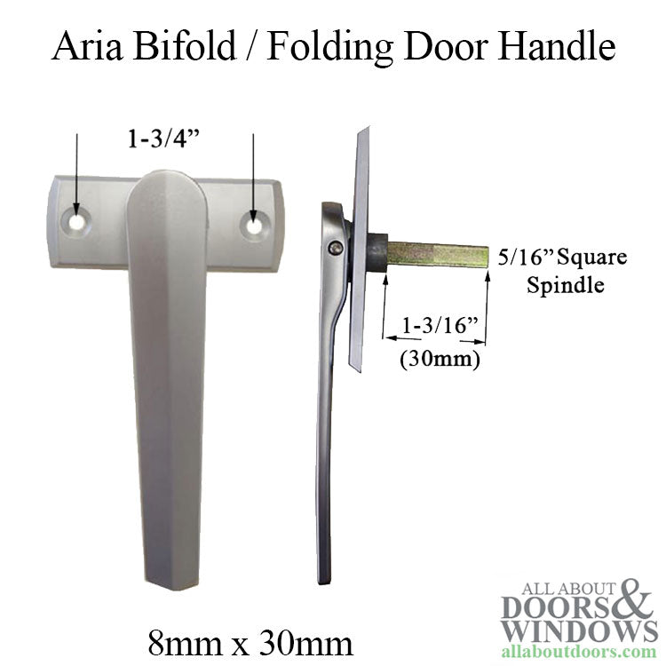 Bifold Door Handle, Standard ARIA - Bifold Door Handle, Standard ARIA