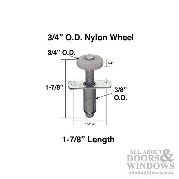 Spring Loaded Top Wardrobe Roller Guide - Spring Loaded Top Wardrobe Roller Guide