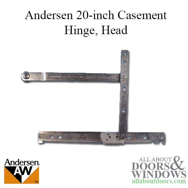 Unavailable - 20 Inch Enhanced Casement Hinge, Head, Right, 1995-1998 - Unavailable - 20 Inch Enhanced Casement Hinge, Head, Right, 1995-1998