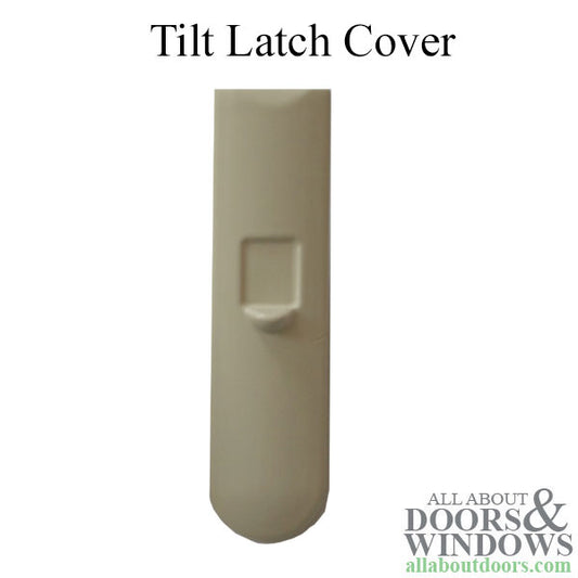 Tilt Latch Snap on actuator cover, for hung windows,  Zinc