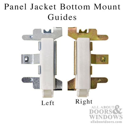 Nylon Bottom Guide Mount Set 3-3/16 Inch