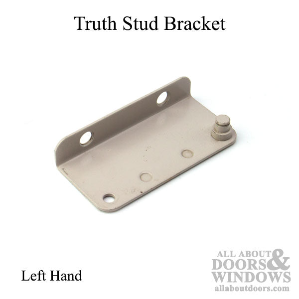Truth Stud Bracket Entrygard Dyad Operator Left Hand E-Gard Finish - Truth Stud Bracket Entrygard Dyad Operator Left Hand E-Gard Finish
