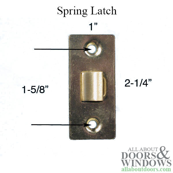 Latch, Passage, 2-3/8