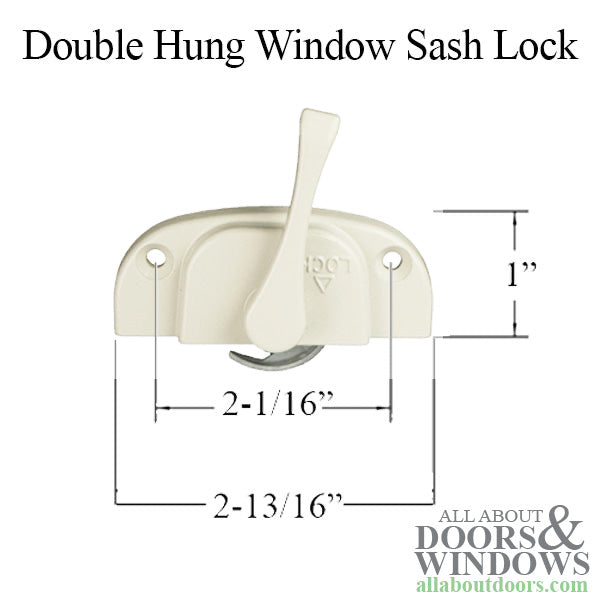 Double Hung Window Truth 2-1/16