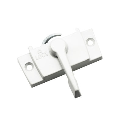 Sweep Lock, Trimline with lugs, 2-1/16 holes - White