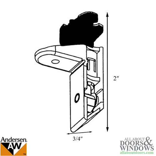 Andersen Top Shoe Guide For Sliding Window Top Shoe Guide For Gliding Windows - Andersen Top Shoe Guide For Sliding Window Top Shoe Guide For Gliding Windows