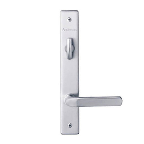 Andersen Anvers Handle Set Single Active Door Handle Hardware For Hinged Doors Satin Nickel - Andersen Anvers Handle Set Single Active Door Handle Hardware For Hinged Doors Satin Nickel