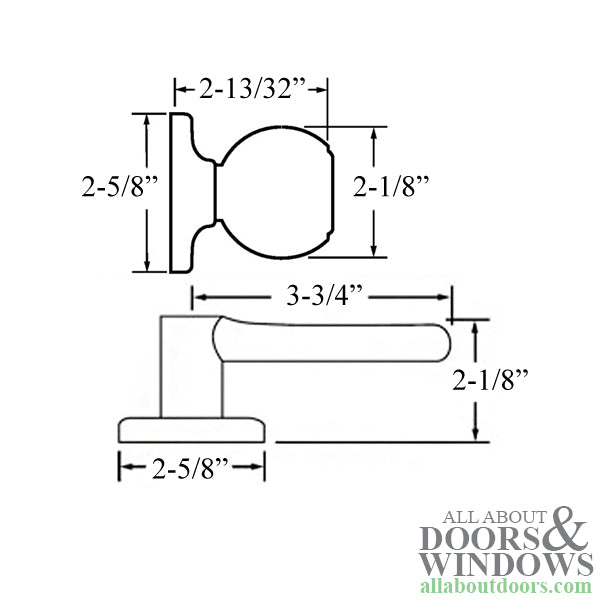 Kwikset Keyed Entry Handle Set Dorian US15 400 DNL Satin Nickel Door Handle - Kwikset Keyed Entry Handle Set Dorian US15 400 DNL Satin Nickel Door Handle
