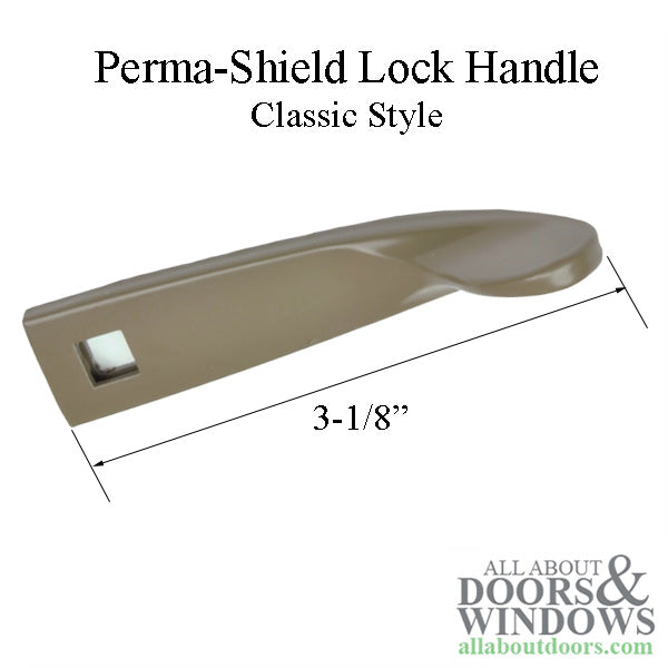 Andersen Lock Handel For Perma-Shield Window Stone - Andersen Lock Handel For Perma-Shield Window Stone