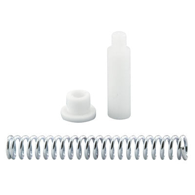 Steel and Nylon Storm Door Hinge Pin Kit 2-9/16 Inch Springs 5/16 Inch Diameter Pins and Bushings White 3 Sets - Steel and Nylon Storm Door Hinge Pin Kit 2-9/16 Inch Springs 5/16 Inch Diameter Pins and Bushings White 3 Sets