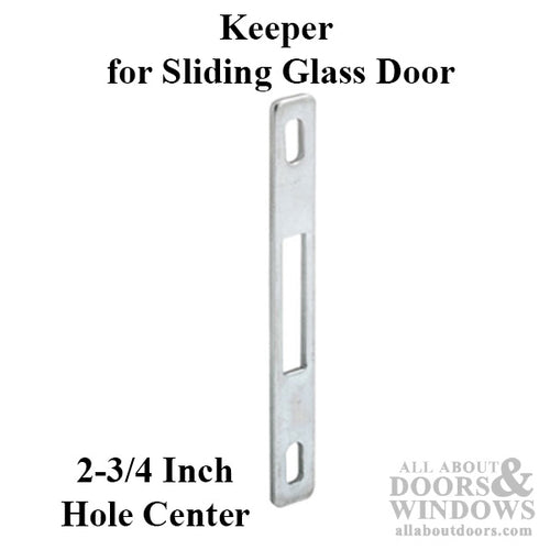Keeper, for use with Mortise Lock - Keeper, for use with Mortise Lock