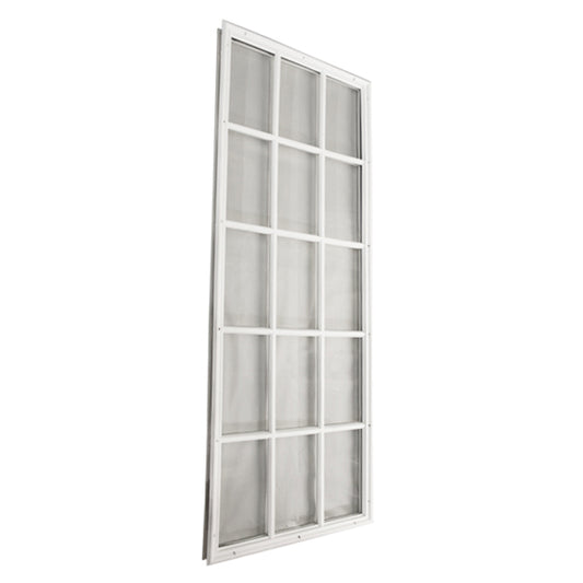 Therma Tru Door Lite Surround with Glass 15 Lite and Plastic Frame