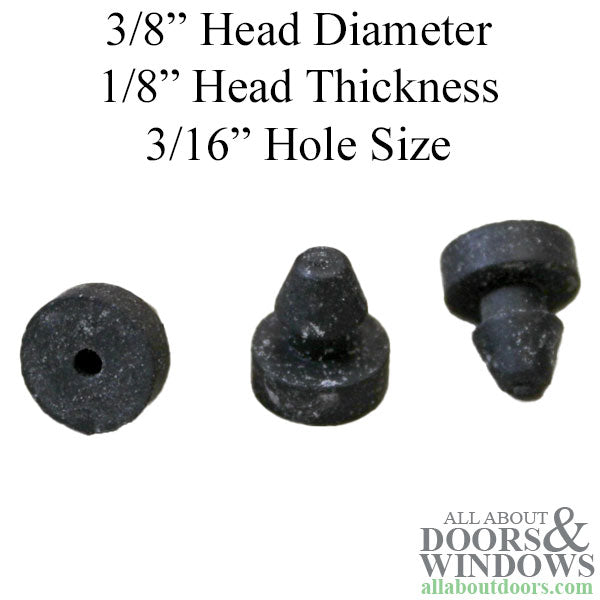 Rubber Bumper Door Silencer - Rubber Bumper Door Silencer