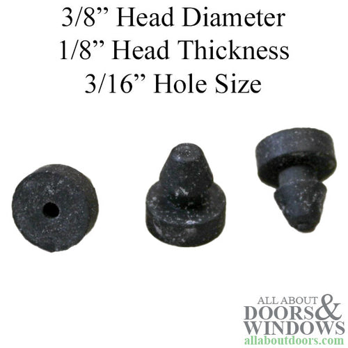 Rubber Bumper Door Silencer - Rubber Bumper Door Silencer