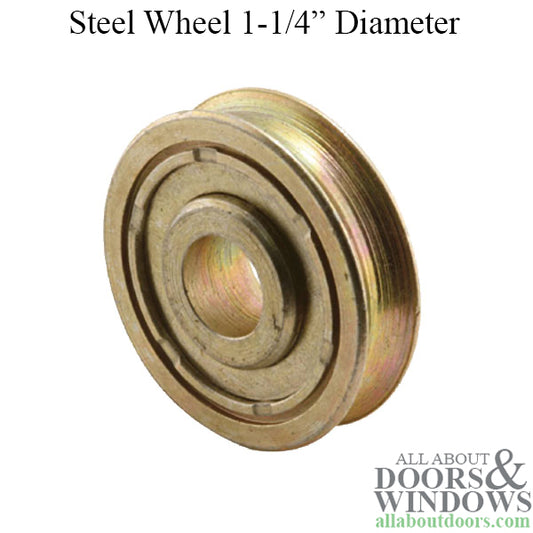 Roller Only, 1-1/4 Diameter Steel Wheel