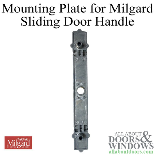 Milgard Mounting Plate for Push Pull Handleset
