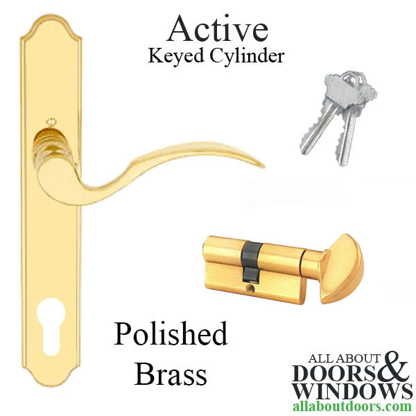 Munchen Active Handle set M112PL/374N - 360 HTL - PB - Munchen Active Handle set M112PL/374N - 360 HTL - PB