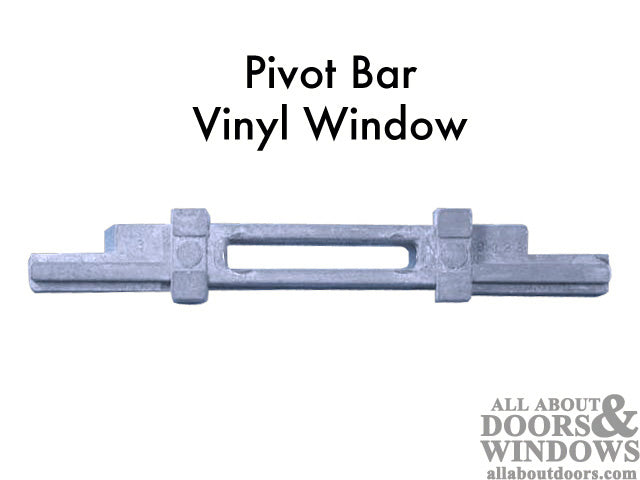 Pivot Bar, Tilt in window - Zinc Die Cast - 4 inch Reversible - Pivot Bar, Tilt in window - Zinc Die Cast - 4 inch Reversible