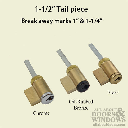 American Replacement Lock Cylinder, 1" x 1-1/2 Schlage