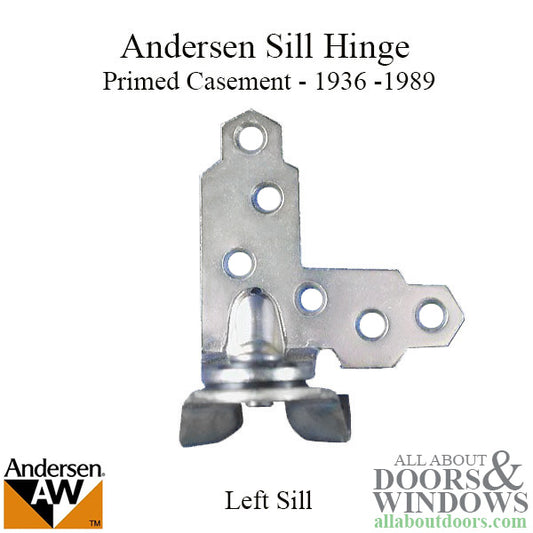 Andersen Window - Primed Casement Sill Hinge, Sill - Left