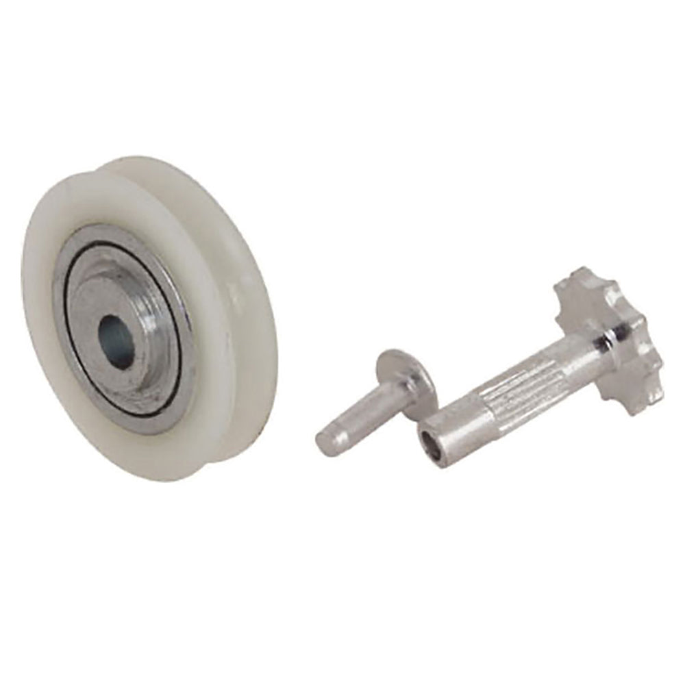 Door Roller for Sliding Patio Door 1-7/16 Inch Nylon Wheel Diameter with 1/4 Inch Off Center Hole - Door Roller for Sliding Patio Door 1-7/16 Inch Nylon Wheel Diameter with 1/4 Inch Off Center Hole