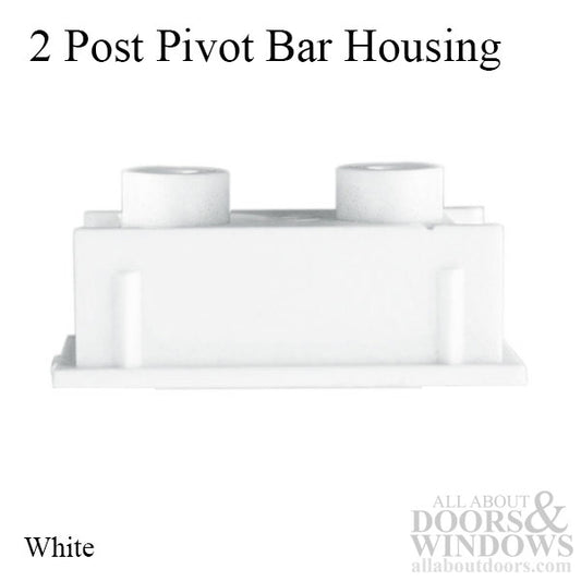 Pivot Bar House For Columbia Vinyl Window White Two Post Pivot Bar