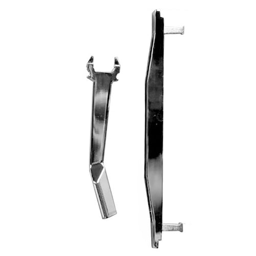 Roto Casement Window Handle and Escutcheon, Zinc - Left Hand - Roto Casement Window Handle and Escutcheon, Zinc - Left Hand