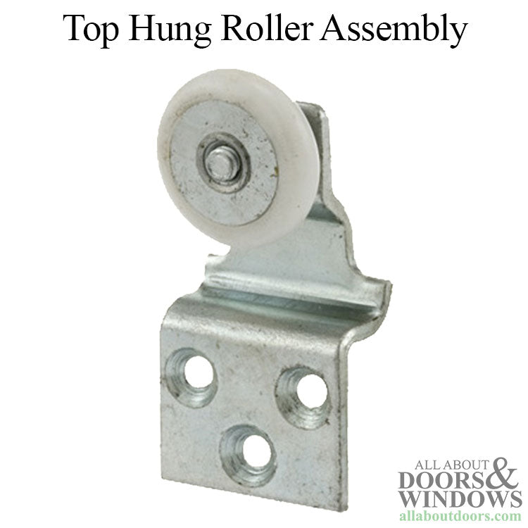 Top Hung Roller Assembly with 7/8 Inch Nylon Wheel for Sliding Screen Door - Top Hung Roller Assembly with 7/8 Inch Nylon Wheel for Sliding Screen Door