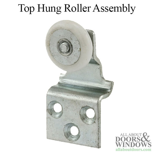 Top Hung Roller Assembly with 7/8 Inch Nylon Wheel for Sliding Screen Door - Top Hung Roller Assembly with 7/8 Inch Nylon Wheel for Sliding Screen Door