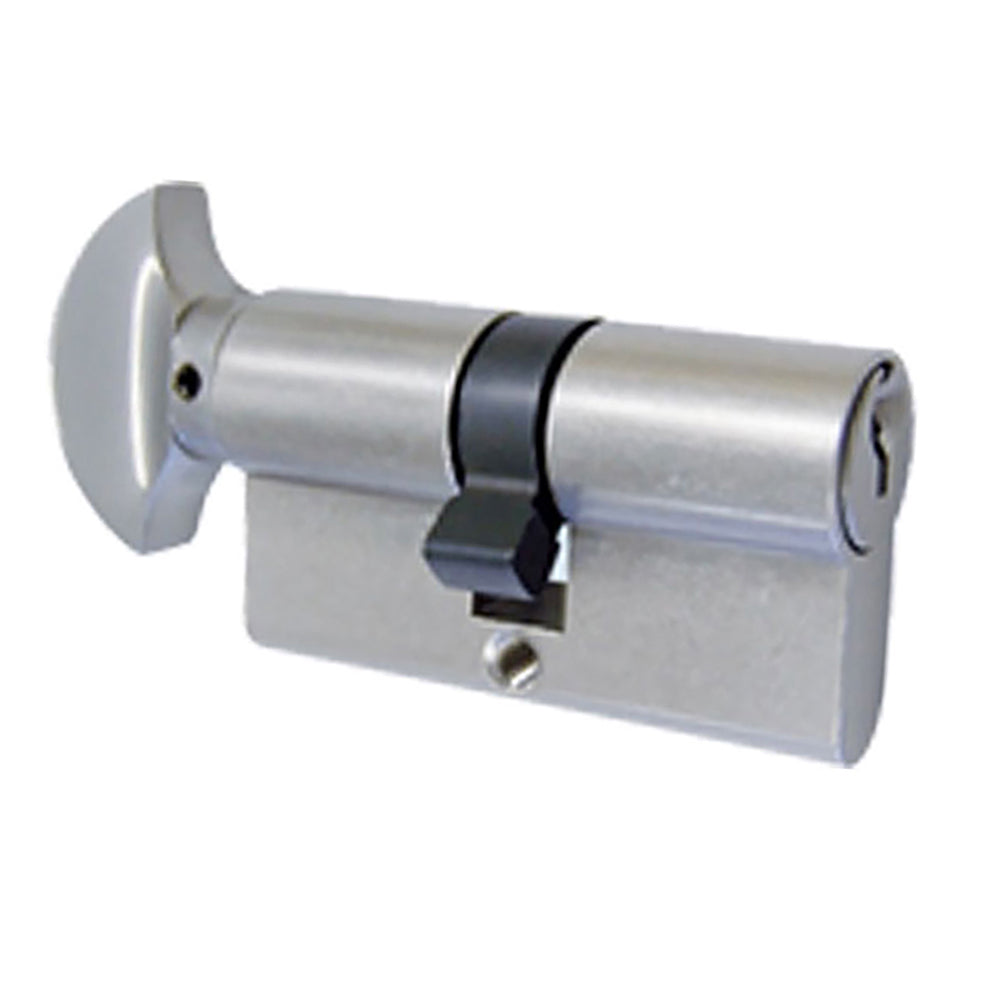 Ferco 45/45 Key/TT  90mm Euro profile cylinder - Satin Nickel - Ferco 45/45 Key/TT  90mm Euro profile cylinder - Satin Nickel