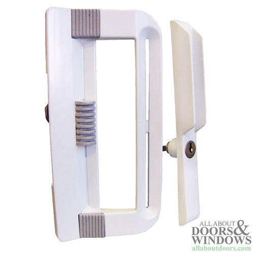 Ideal Security Sliding Patio Door Handle Set - Keyed, Non-Handed - Ideal Security Sliding Patio Door Handle Set - Keyed, Non-Handed