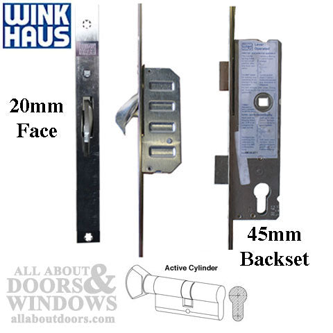 European style MPL 45mm  Lock System with Hooks (590 mm) - Discontinued - European style MPL 45mm  Lock System with Hooks (590 mm) - Discontinued