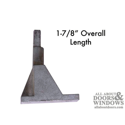 Pivot Bar For Double Hung and Single Hung Windows Commercial Window Pivot Shoe Zinc Diecast Pair - Pivot Bar For Double Hung and Single Hung Windows Commercial Window Pivot Shoe Zinc Diecast Pair