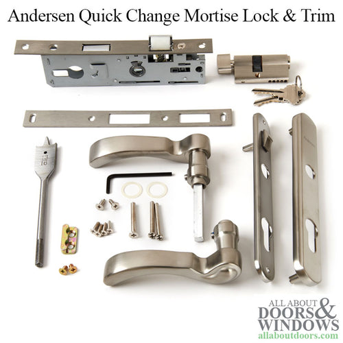 Andersen/Emco Mortise Lock Handleset Replacement for Doors Made After 2004 - Andersen/Emco Mortise Lock Handleset Replacement for Doors Made After 2004