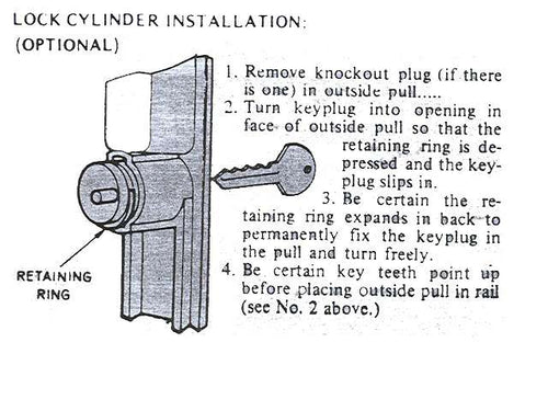 Keyed Cylinder Wafer Type for 1