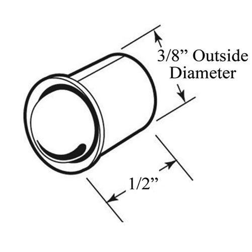 Shower Door Bullet Catch for Shower Door - Nickel Plated Steel - 2 Pack - Shower Door Bullet Catch for Shower Door - Nickel Plated Steel - 2 Pack