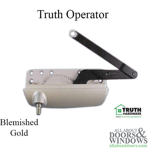 Truth Maxim Dyad Operator, Casement - Gold - BLEMISHED - Truth Maxim Dyad Operator, Casement - Gold - BLEMISHED