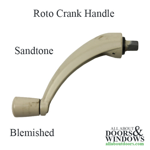 Blemished - Pro-Drive Awning / Casement crank handle - Sand - Blemished - Pro-Drive Awning / Casement crank handle - Sand