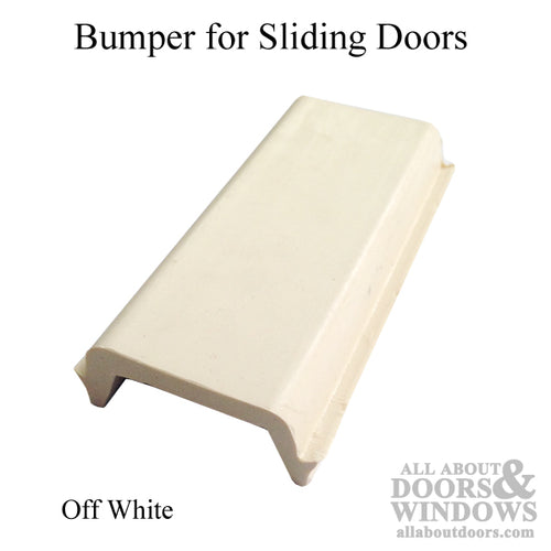 1Bumper, Sliding Patio Door - Off White - 1Bumper, Sliding Patio Door - Off White