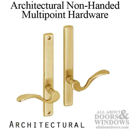 Multipoint Door Handles for Swing Door, Dummy Fixed Handles - Choose Finish - Multipoint Door Handles for Swing Door, Dummy Fixed Handles - Choose Finish