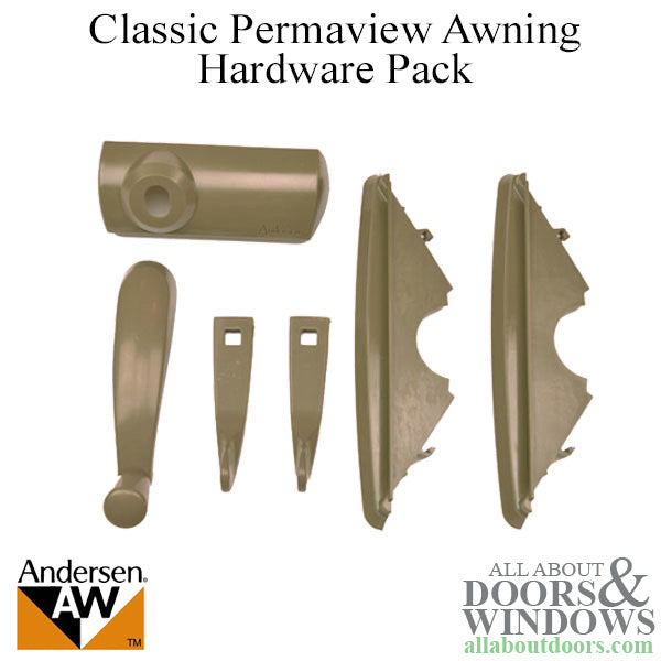 Hardware Pack - Classic - Andersen Permaview Awning Windows - Stone - Hardware Pack - Classic - Andersen Permaview Awning Windows - Stone