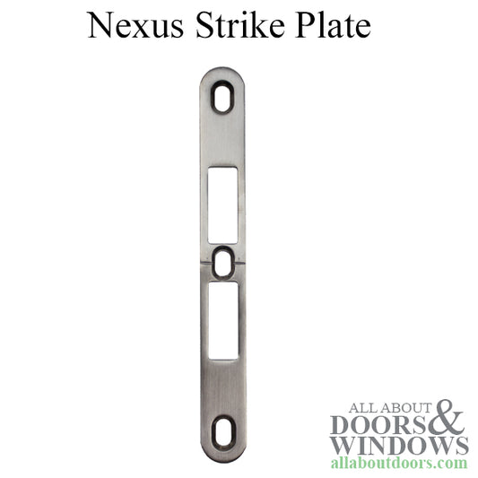Nexus Strike Plate Keeper Flat 3/4"x6.5" Stainless Steel