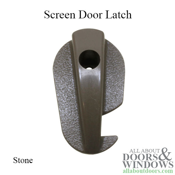 Andersen Perma-Shield Gliding Screen Door Latch - Stone - Andersen Perma-Shield Gliding Screen Door Latch - Stone