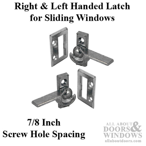 Window Sash Lock Left and Right Handed Sash Lock With Keeper - Window Sash Lock Left and Right Handed Sash Lock With Keeper