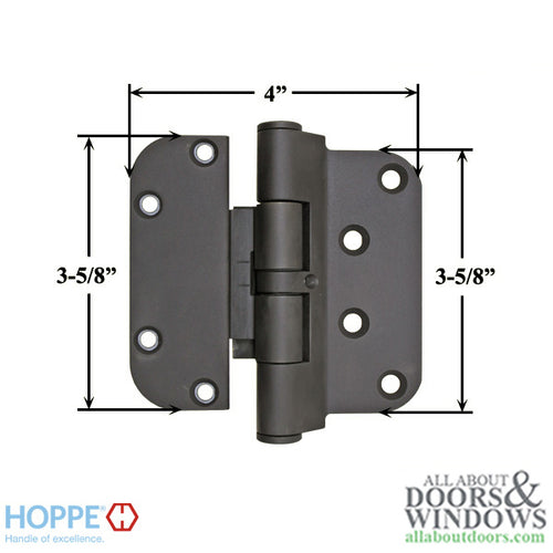 Hoppe F79, 2009 Set Hinge, RHI / LHO- Oil Rubbed Brass - Hoppe F79, 2009 Set Hinge, RHI / LHO- Oil Rubbed Brass