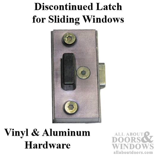 Latch - Vinyl and Aluminum Hardware, Steel - Black Oxide